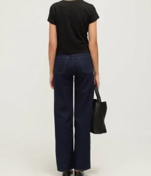 T-shirts & Tanks-Agolde Adine Cropped Tee in Black