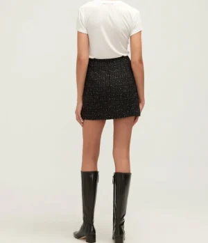 T-shirts & Tanks-Anine Bing Amani Tee in Off White Cashmere Blend