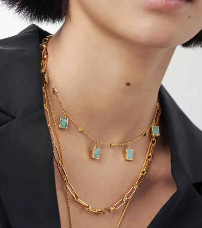 Jewellery | Necklaces-Missoma Amazonite Lena Choker