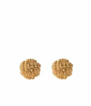Jewellery | Earrings-Paola Sighinolfi Ares Earrings in Gold