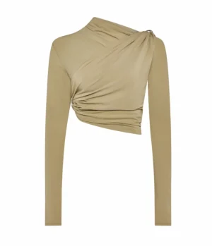 Tops-Paris Georgia Aria Top in Sand