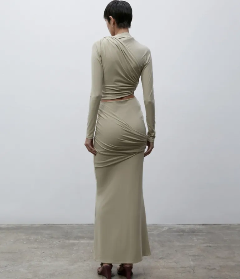 Tops-Paris Georgia Aria Top in Sand