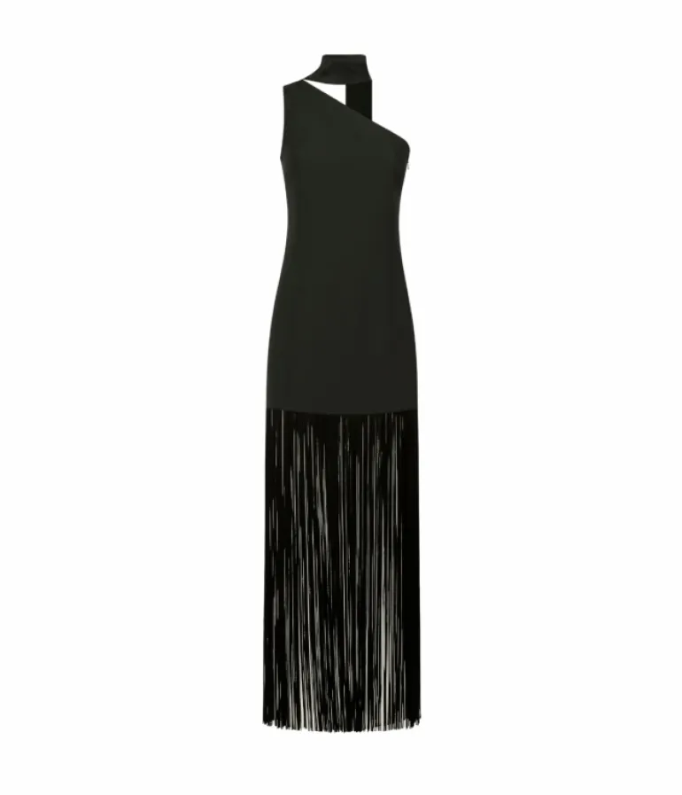 Dresses-Taller Marmo Atlanta Dress in Black