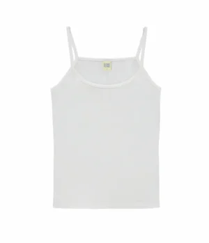 T-shirts & Tanks-Flore Flore Bibi Cami in White