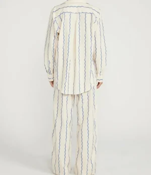 Tops-Yaitte Buoy Shirt in Bespoke Wave Coupe
