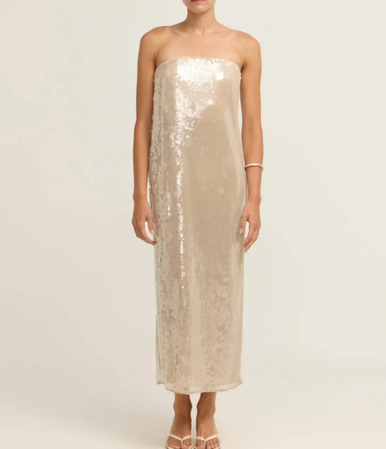 Dresses-Staud Casey Dress in Moon