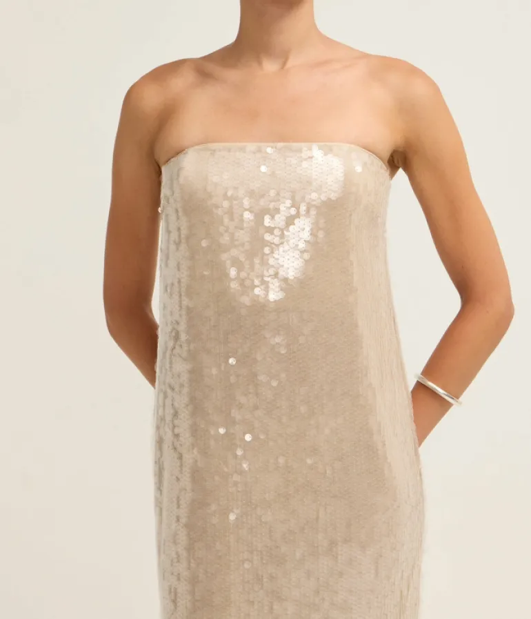 Dresses-Staud Casey Dress in Moon