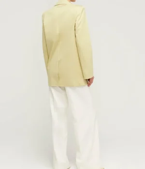 Jackets & Outerwear-Gauge81 Clarens Twill Blazer in Pale Olive