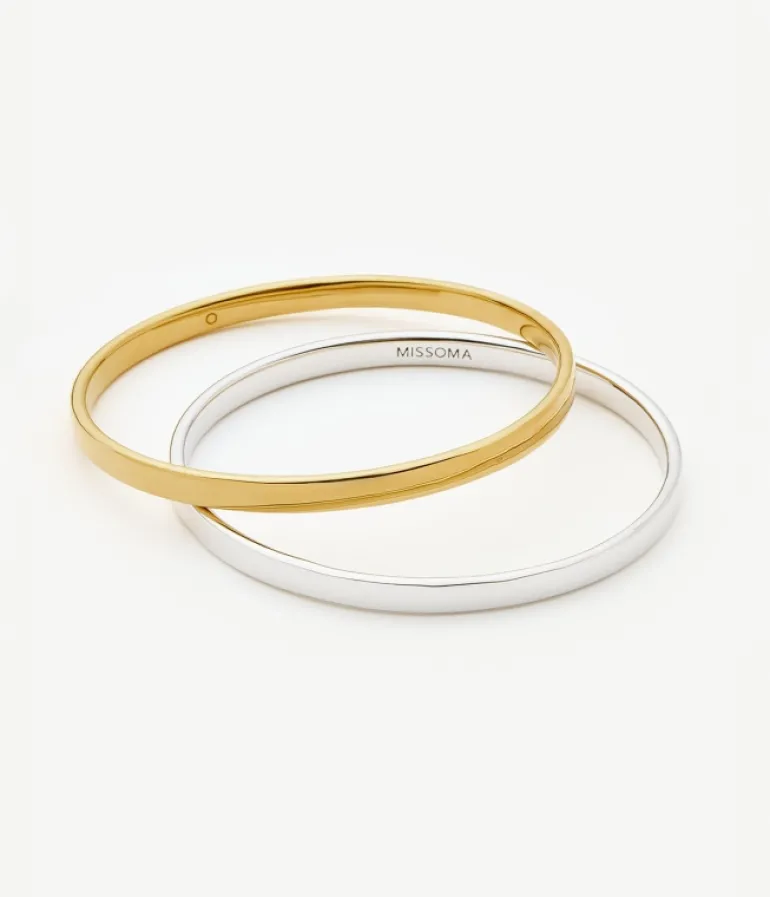 Jewellery | Bracelets-Mode Sportif Classic Bangle in Gold