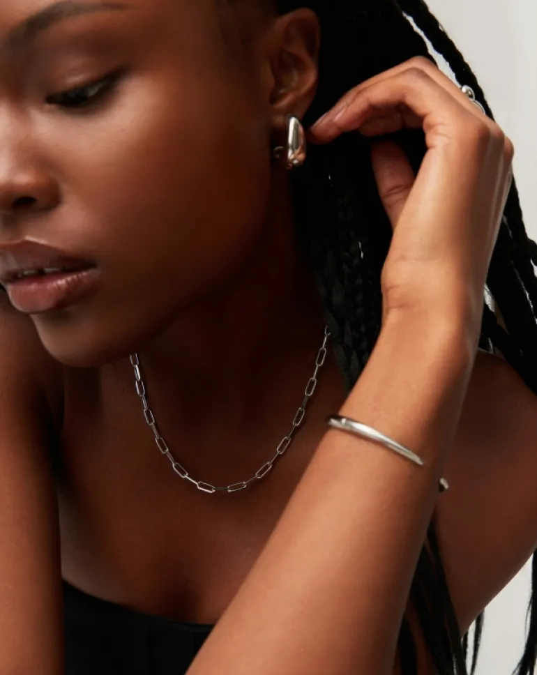 Jewellery | Necklaces-Missoma Classic Mini Short Paperclip Chain Necklace