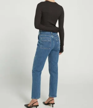 Denim-Agolde Cooper Denim Cargo Pant in Regulation