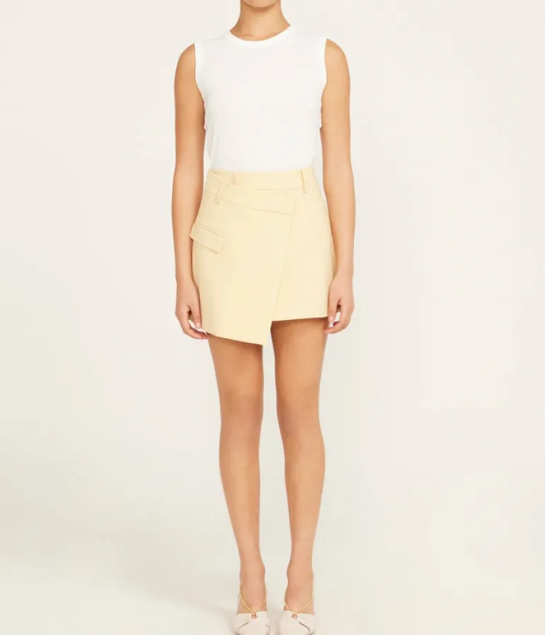 Skirts-Anna Quan Cora Skirt in Butter