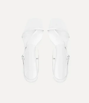 Heels & Pumps-Studio Amelia Cross Front Heel in White