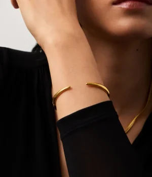 Jewellery | Bracelets-Missoma 18ct Gold Vermeil Claw Clove Cuff