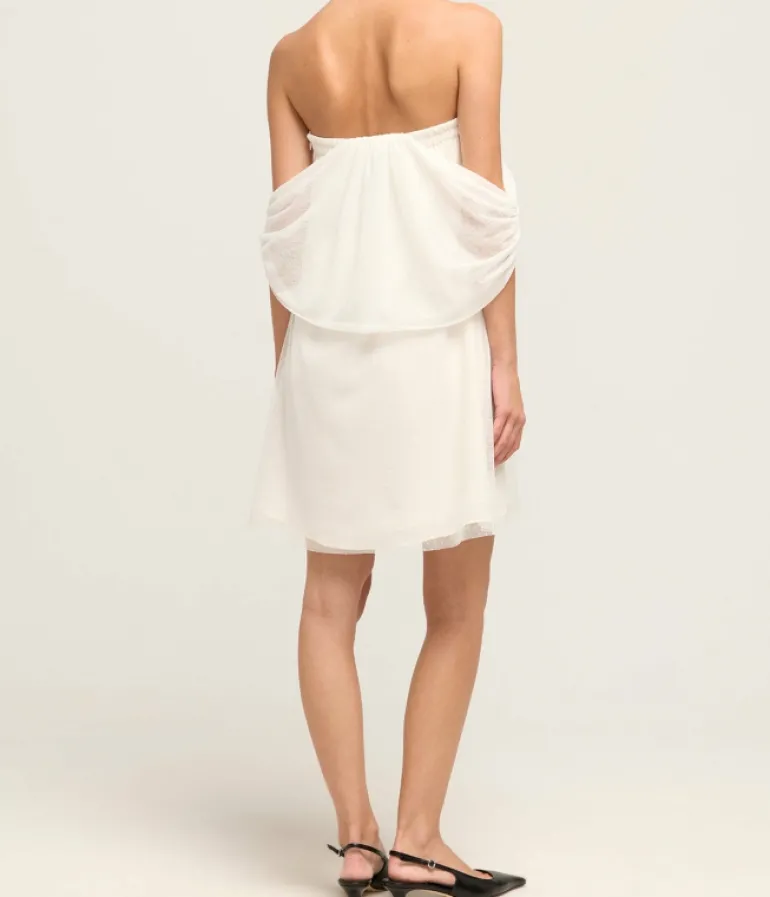 Dresses-Mode Sportif Daffodil Mini Dress in Ivory