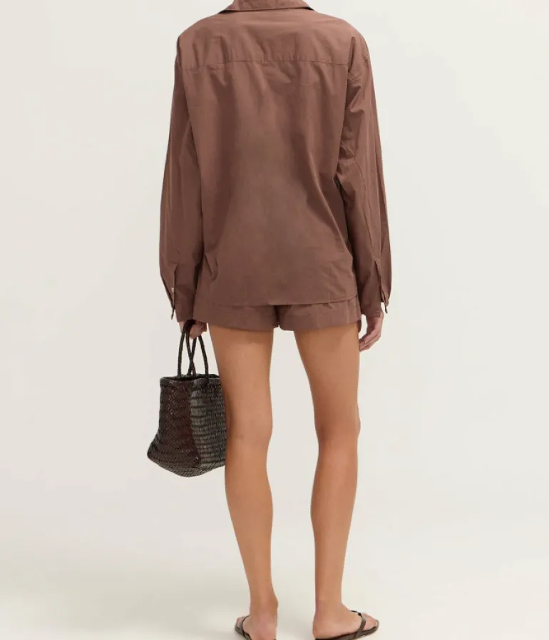 Mode Living | Tops-Deiji Studios Day Shirt in Cedar