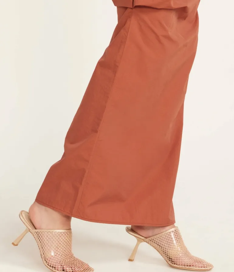 Heels & Pumps-Studio Amelia Dolly Mesh Mule in Nude