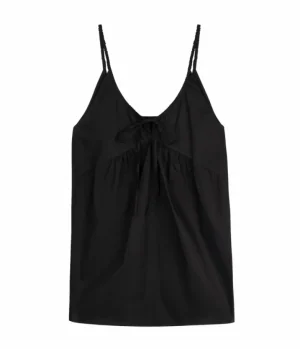 Mode Living | Dresses-Deiji Studios Double V Dress in Black