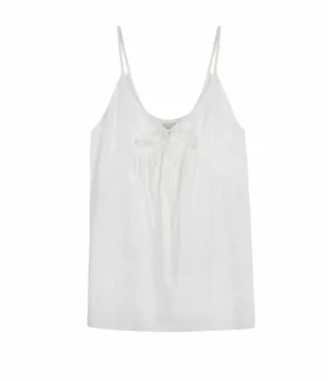 Mode Living | Dresses-Deiji Studios Double V Dress in White