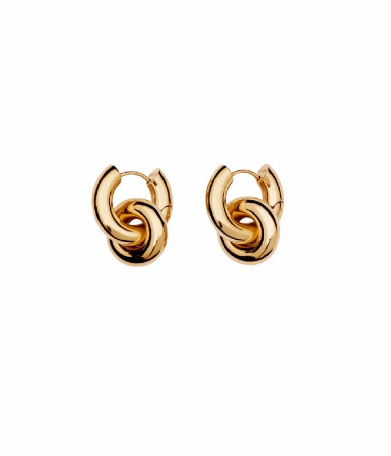 Jewellery | Earrings-Lie Studio Esther Earrings in Gold