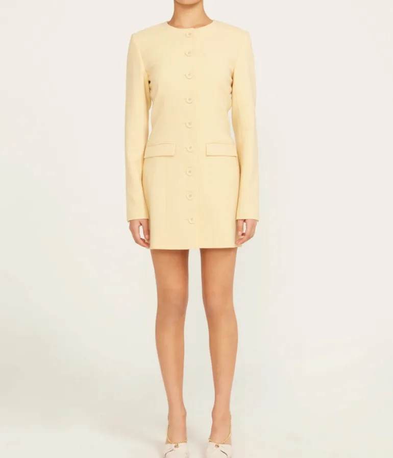 Dresses-Anna Quan Eva Dress in Butter