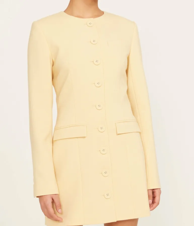 Dresses-Anna Quan Eva Dress in Butter
