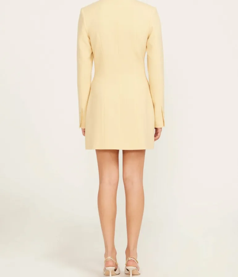 Dresses-Anna Quan Eva Dress in Butter