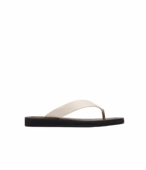 Flat Sandals-Nelson Made Eva Slide in Crema