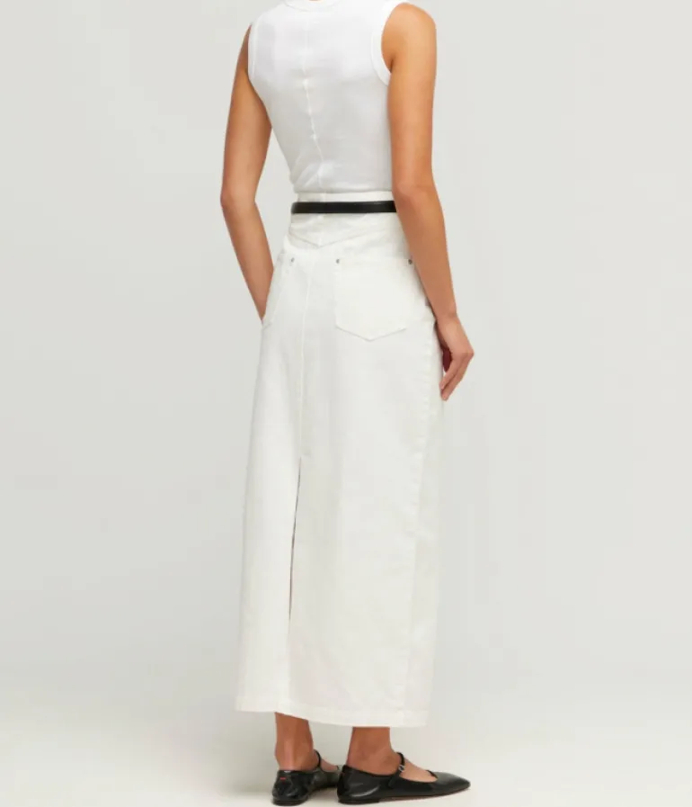 Skirts-Posse Harvey Skirt in Vintage White