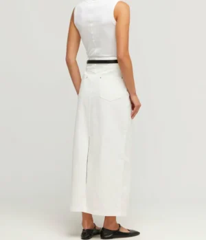 Skirts-Posse Harvey Skirt in Vintage White
