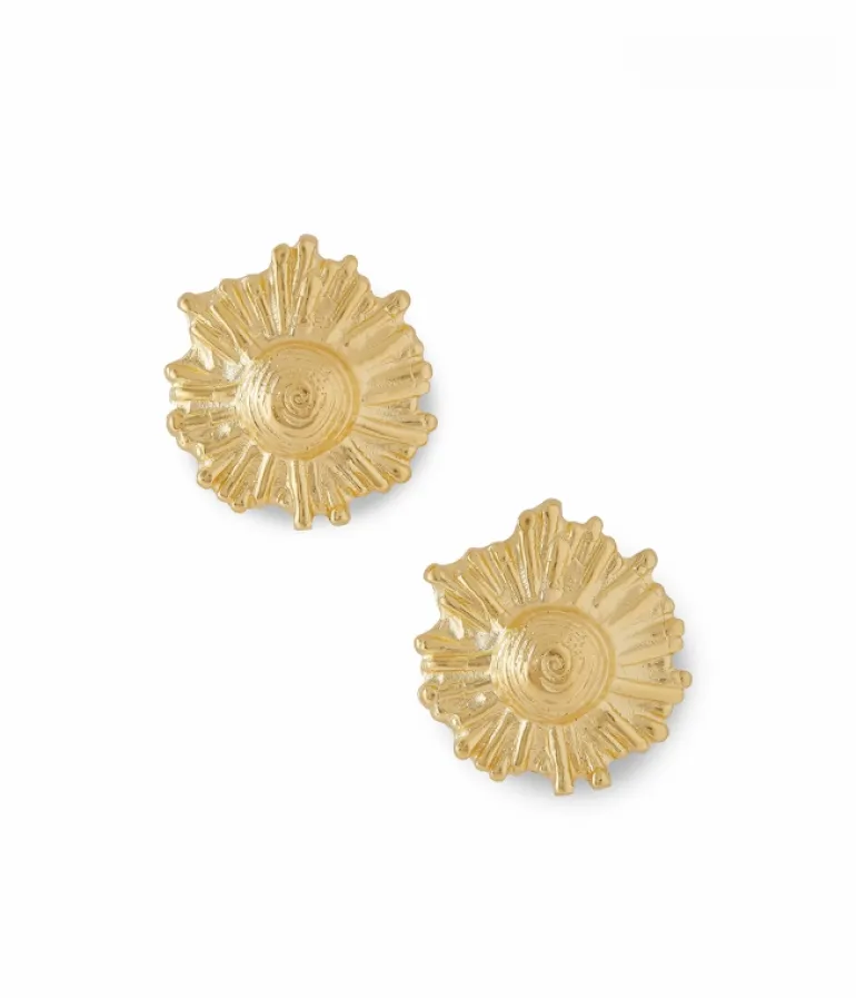 Jewellery | Earrings-YSSO Ilios Earrings in Gold