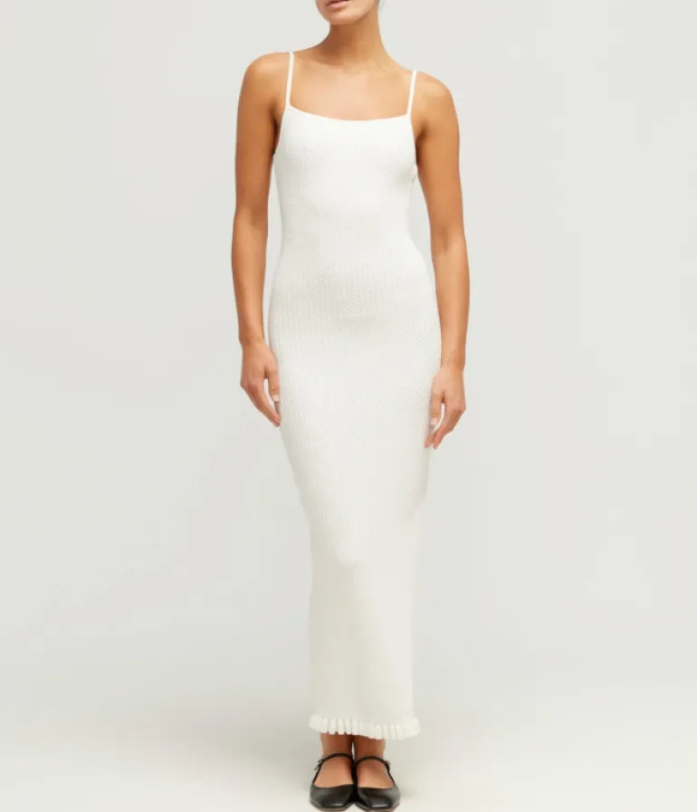 Dresses-Posse Iris Dress in Bone