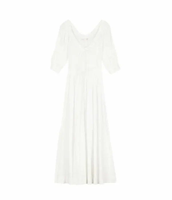 Dresses-Doen Ischia Dress in Salt