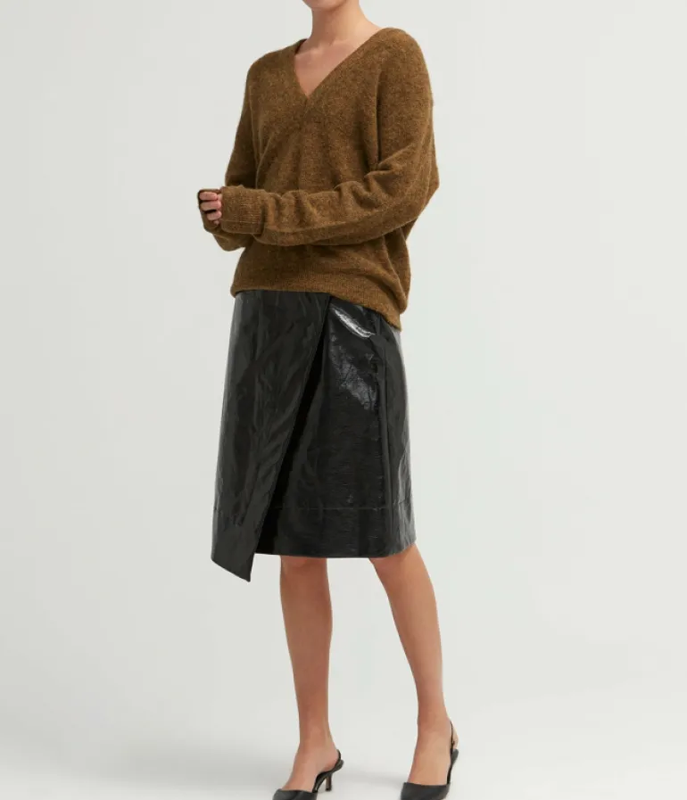 Skirts-Lee Mathews Landon Skirt in Black