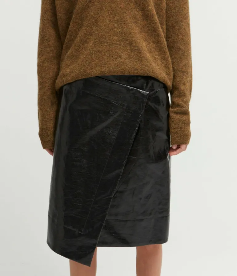 Skirts-Lee Mathews Landon Skirt in Black