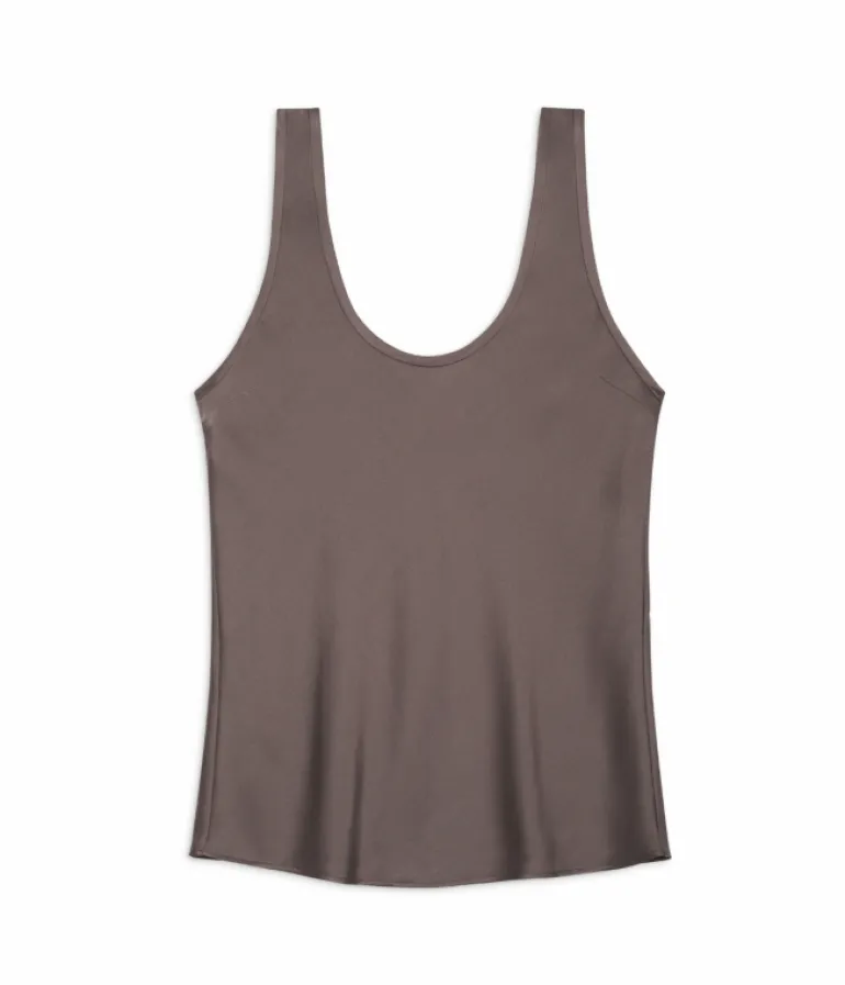Tops-Anine Bing Lea Top in Iron