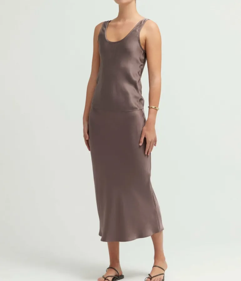 Tops-Anine Bing Lea Top in Iron