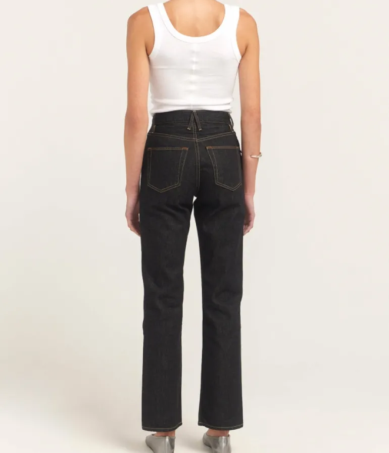 Denim-SLVRLAKE London High Rise Straight Leg in Empty Sky