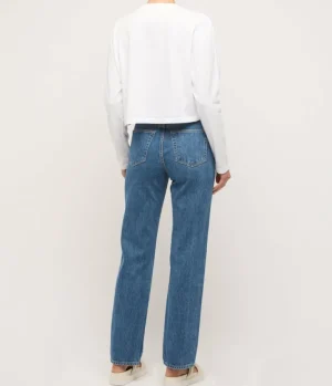 Denim-SLVRLAKE London High Rise Straight in Sweet Memory