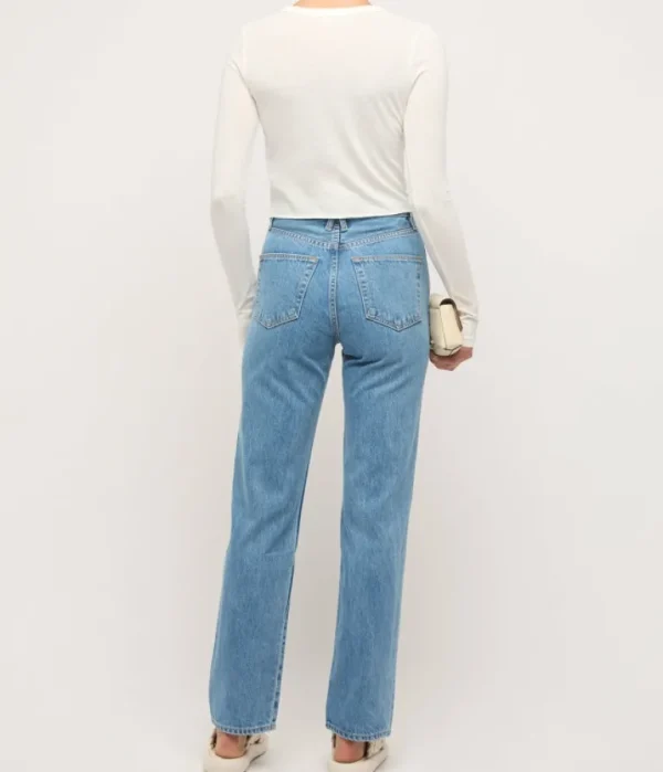 Denim-SLVRLAKE London High Rise Straight in Killing Time
