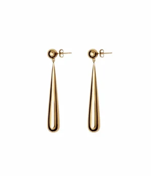 Jewellery | Earrings-Mode Sportif Louise Earrings in Gold