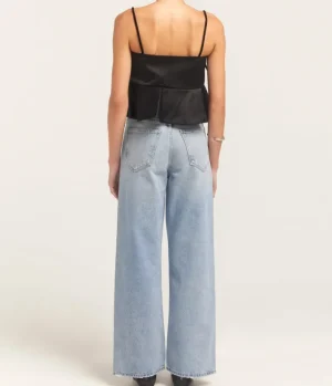Denim-Agolde Low Slung Baggy Jean in Force