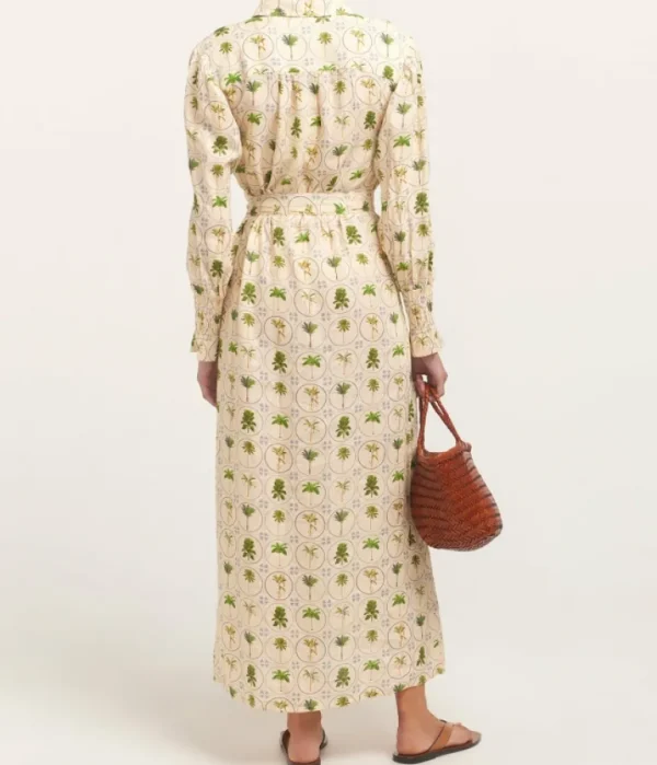 Dresses-Palm Noosa Marigold Dress in Tropical Palms