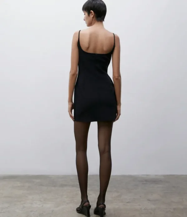 Dresses-Paris Georgia Marlo Mini Dress in Black
