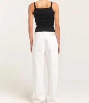 T-shirts & Tanks-Flore Flore May Square Neck Cami in Black