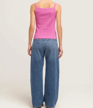 T-shirts & Tanks-Flore Flore May Square Neck Cami in Orchid