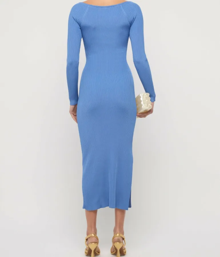 Dresses-Cult Gaia Melissa Knit Dress in Glacier