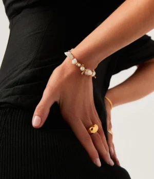 Jewellery | Bracelets-Missoma Mixed Pearl Statement Beaded Bracelet