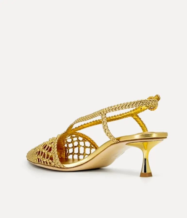 Heels & Pumps-Studio Amelia Nexus 50 Heel in Gold