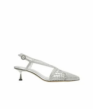 Heels & Pumps-Studio Amelia Nexus 50 Heel in Silver